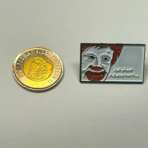 McDonald’s - Just About Mc****** Had it - Accurately Beautiful  Funny Pin - 🍔🤡 - Picture 2 of 4